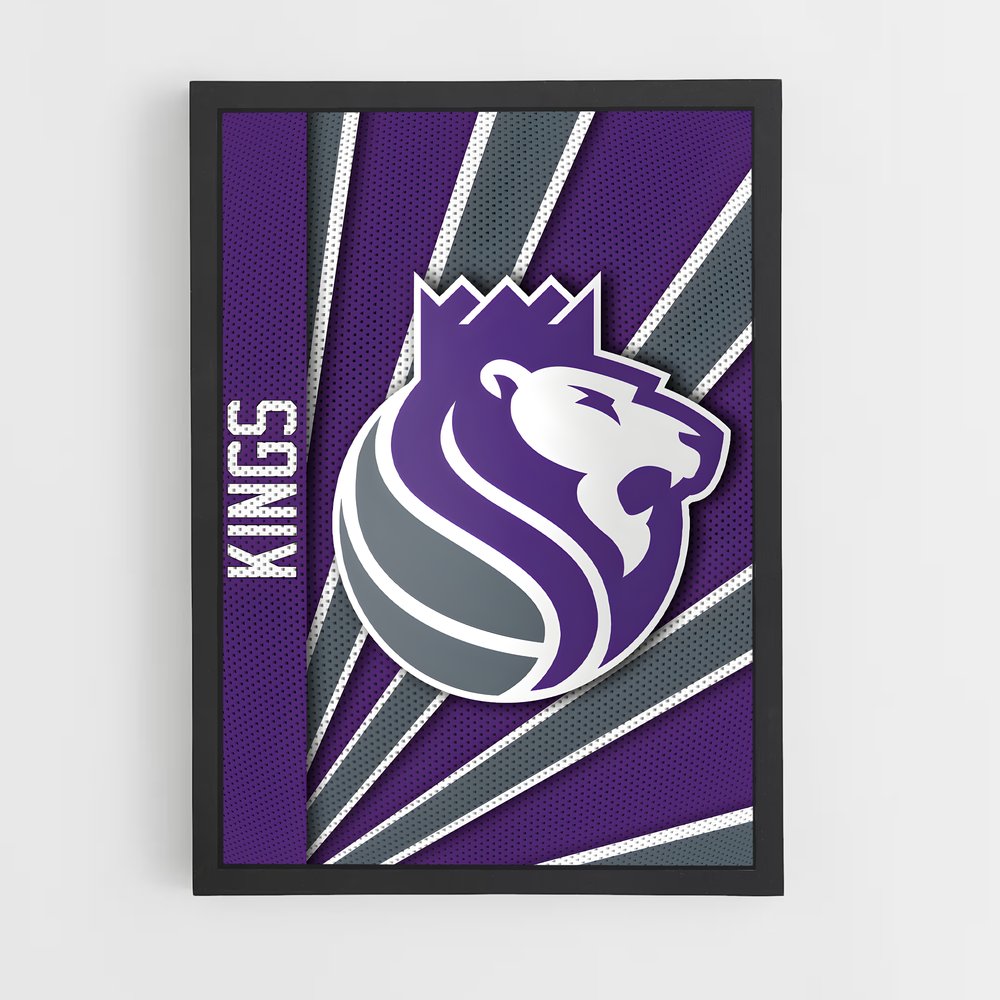 Poster Wolf Pack Power – affiche Basketball (vue 2)